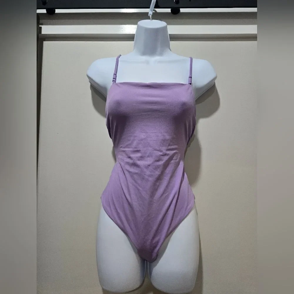 Onia Juliette One Piece Lavender/purple Swimsuit NWOT size XS